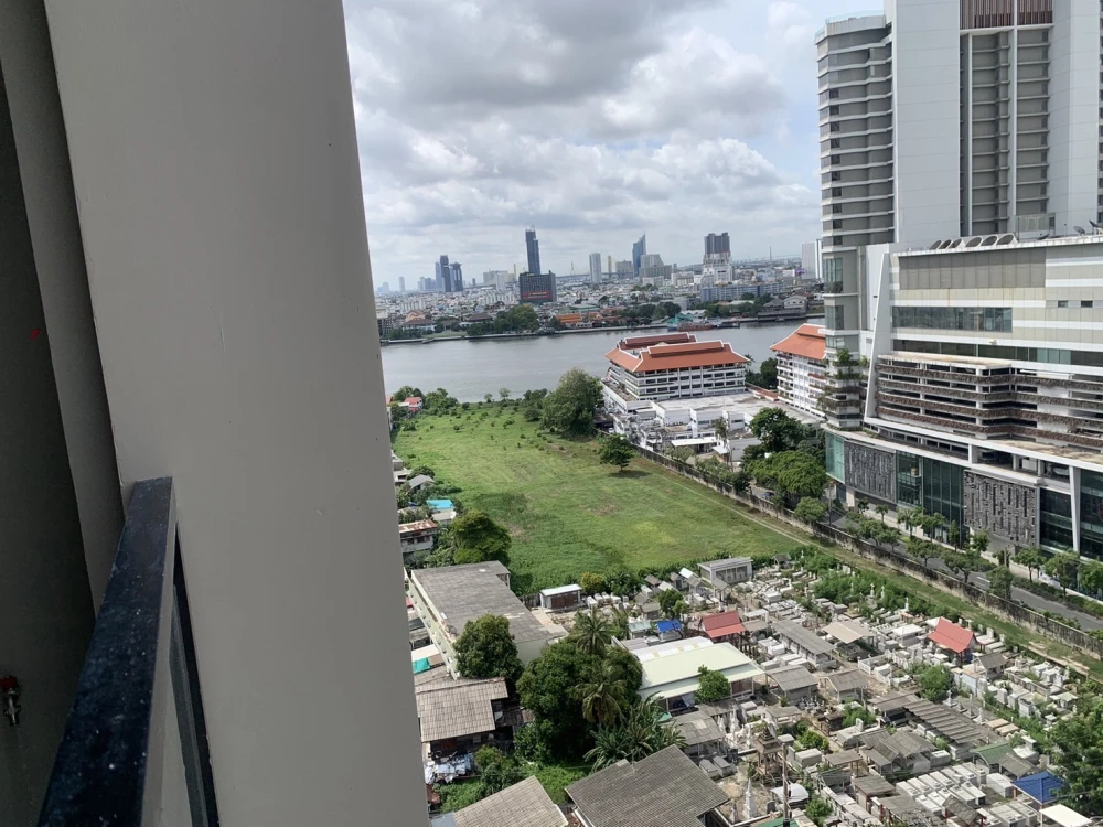 Condo for rent at Riva Charoen Nakhon, fully furnished, ready to move in, 16th floor, high view, great price, hurry up and reserve it now.