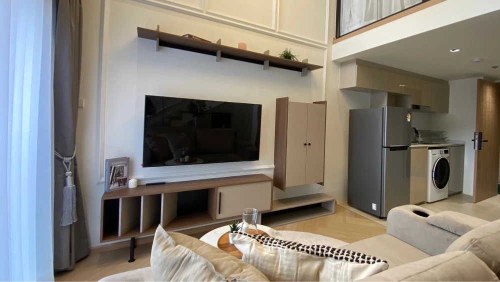 Condo for rent at Riva Charoen Nakhon, fully furnished, ready to move in, 16th floor, high view, great price, hurry up and reserve it now.