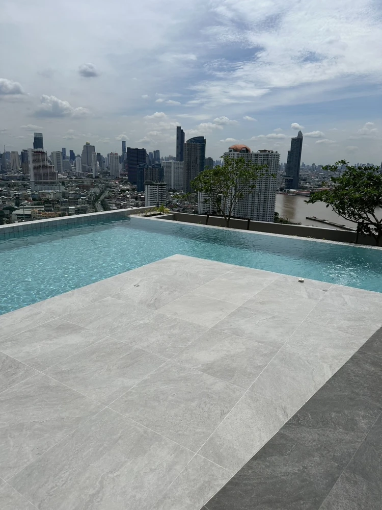 Condo for rent at Riva Charoen Nakhon, fully furnished, ready to move in, 16th floor, high view, great price, hurry up and reserve it now.