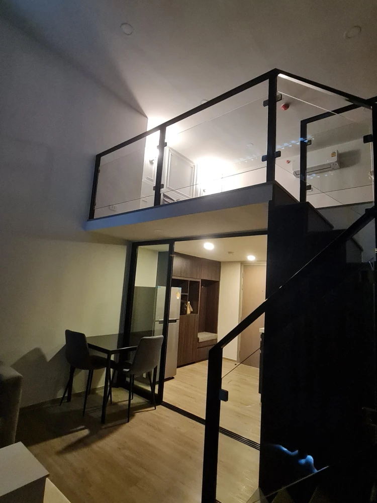 Condo for rent, The Origin, Plug and Play, Ramintra, spacious room, comfortable, corner room, city view outside, comes with complete facilities, book