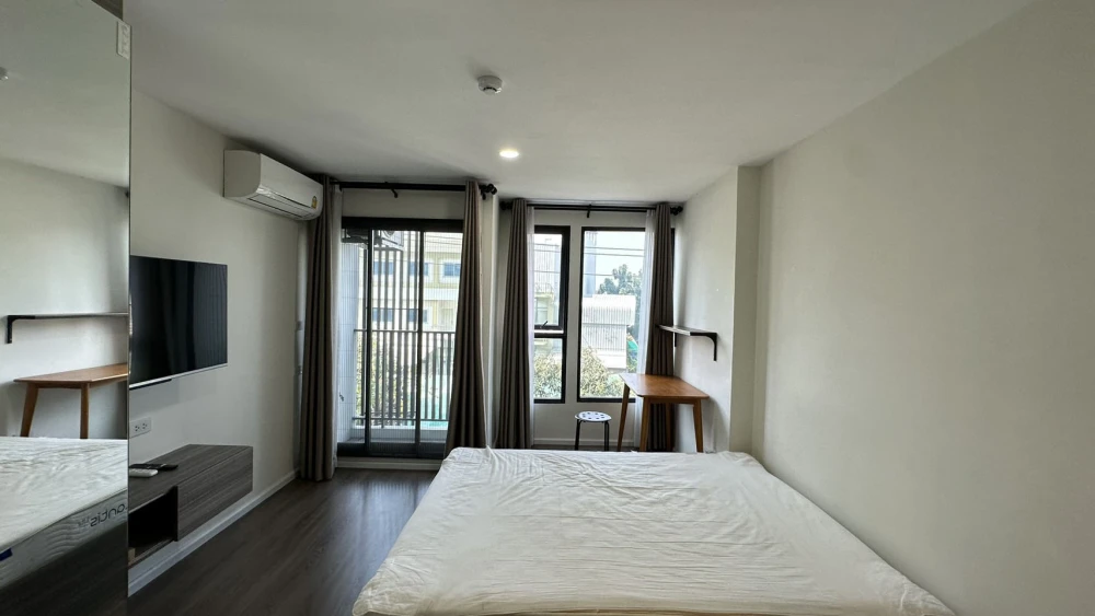 For rent!! Condo The Origin Ramintra 83 Station, 3rd floor, Building D, fully furnished, ready to move in, don't miss it!! images