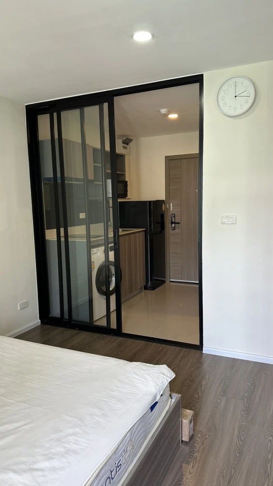 For rent!! Condo The Origin Ramintra 83 Station, 3rd floor, Building D, fully furnished, ready to move in, don't miss it!!