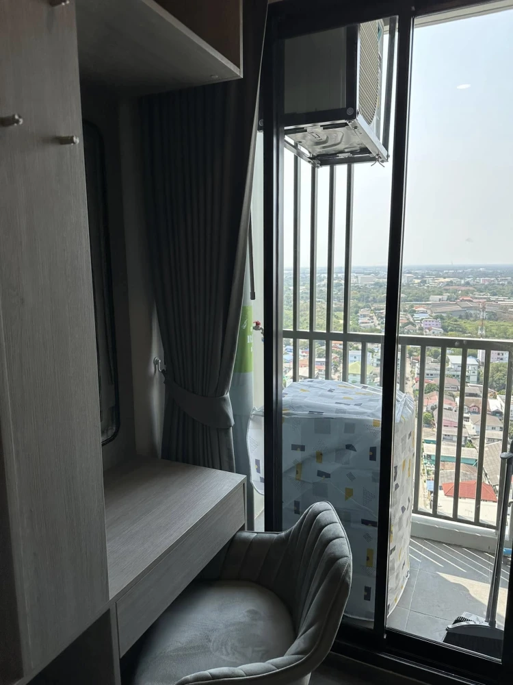 Condo for rent: The Origin Sukhumvit-Sai Luat E22 Station, 21st floor, high floor, good view, complete here, hurry and reserve now.