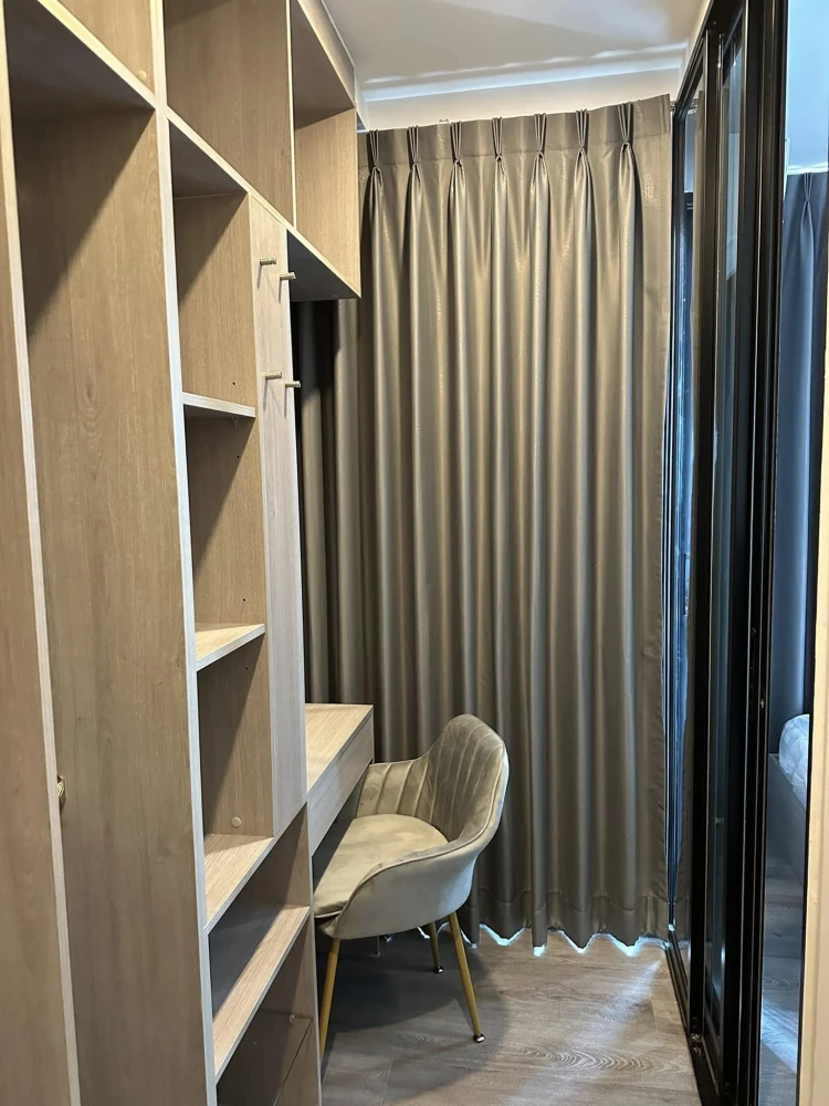 Condo for rent: The Origin Sukhumvit-Sai Luat E22 Station, 21st floor, high floor, good view, complete here, hurry and reserve now.