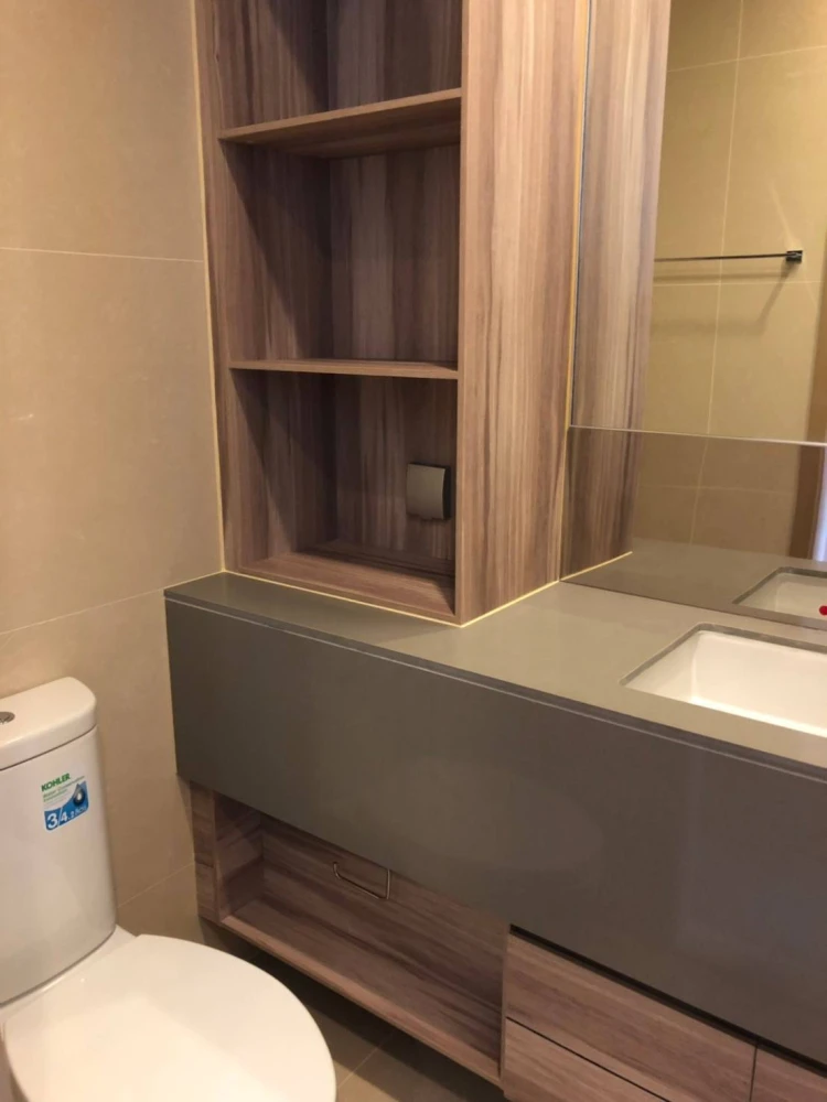 For rent!! Condo The Esse Asoke, 25th floor, beautiful room, fully furnished, ready to move in! Reserve now!!