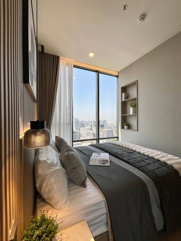 For rent!! Condo The Extra Phayathai - Rangnam, 15th floor, beautiful room, good location, convenient transportation, don't miss it!!