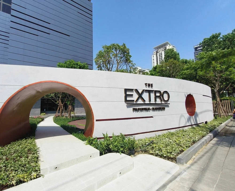 For rent!! Condo The Extra Phayathai - Rangnam, 15th floor, beautiful room, good location, convenient transportation, don't miss it!!