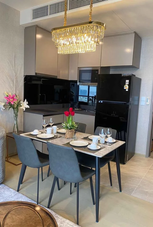 Condo for rent: The Extra Phayathai - Rang Nam, furnished room, ready to move in, complete facilities, hurry and reserve.