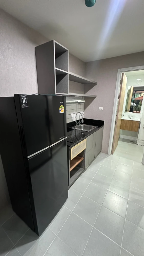 For rent!! Condo The Excel Udomsuk, 2nd floor, beautiful room, ready to move in immediately, don't miss it!!
