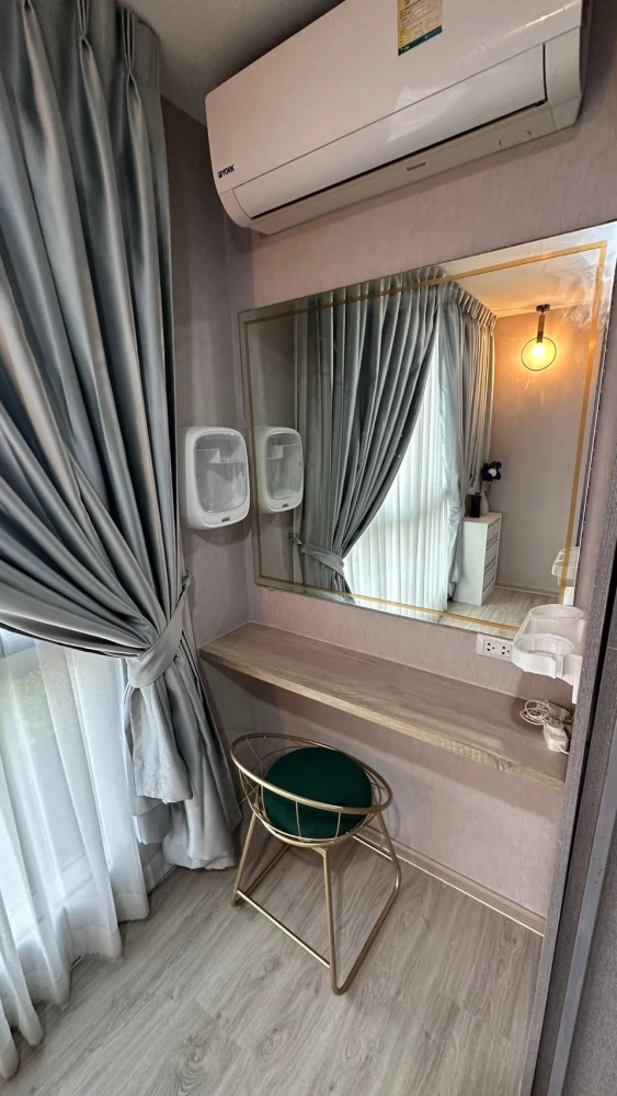 For rent!! Condo The Excel Udomsuk, 2nd floor, beautiful room, ready to move in immediately, don't miss it!!
