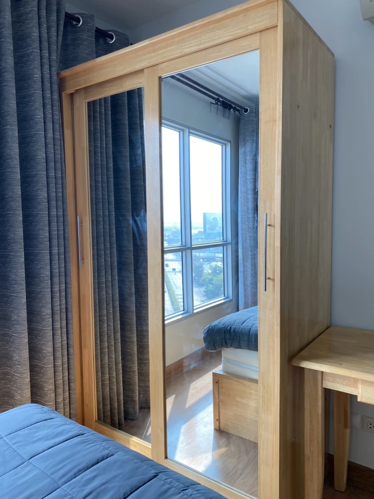 For rent!! Condo The Aspire Rama 4, 10th floor, Building A, city view, fully furnished, ready to move in, don't miss it!!
