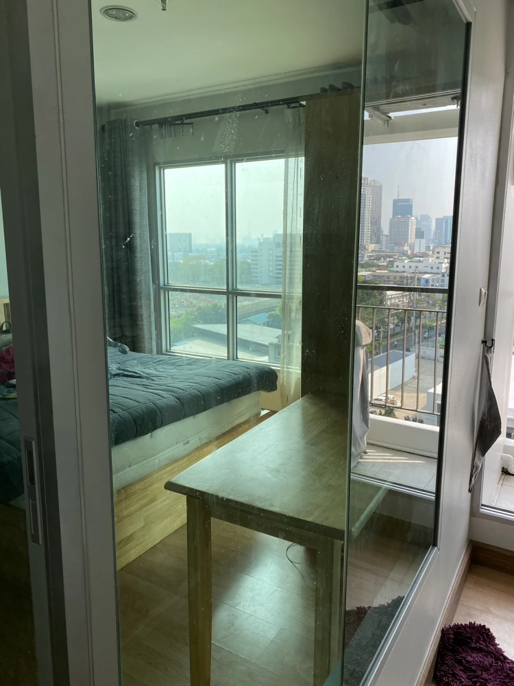 For rent!! Condo The Aspire Rama 4, 10th floor, Building A, city view, fully furnished, ready to move in, don't miss it!!