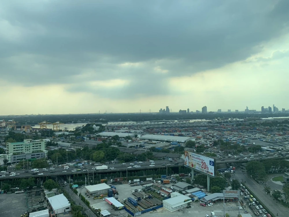 For rent!! Condo The Aspire Rama 4, 25th floor, fully furnished, ready to move in immediately, hurry and book now!!