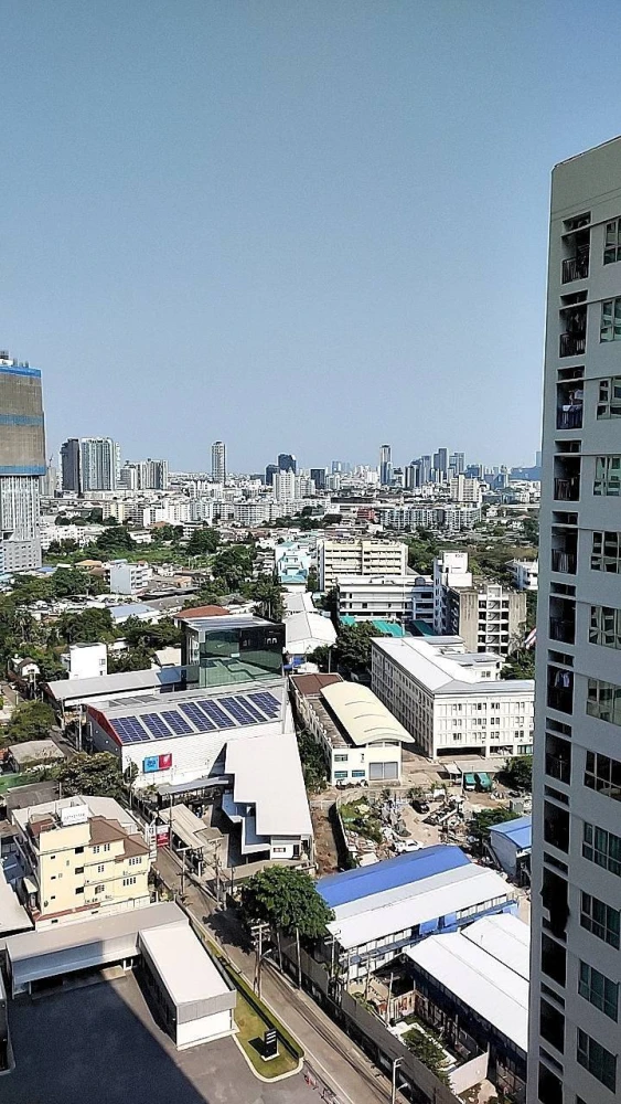Condo for rent The Aspire Rama 4, east-facing, pool and city view, high floor, beautiful room, nice to live in!!