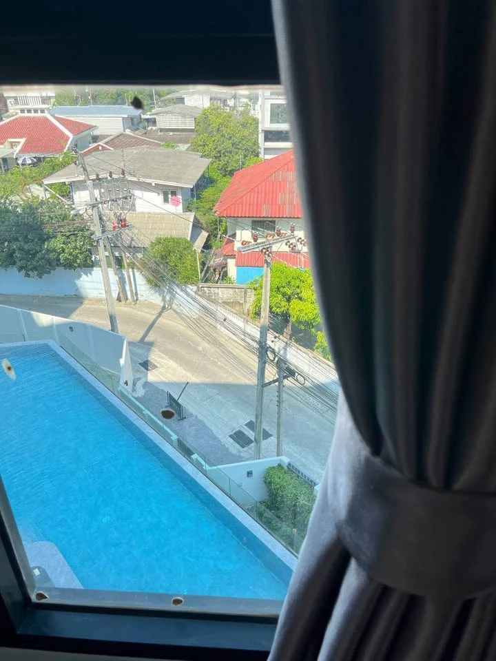 Condo for rent, The Origin Lat Phrao 15, a nice room with complete facilities. You must not miss it.