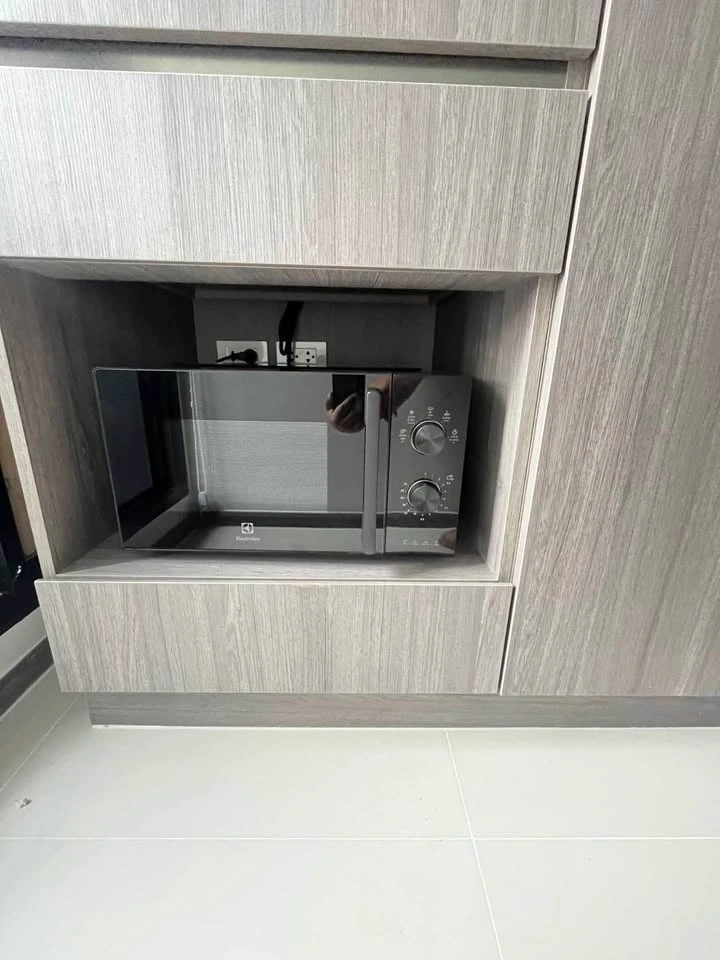 Condo for rent, The Origin Lat Phrao 15, a nice room with complete facilities. You must not miss it.