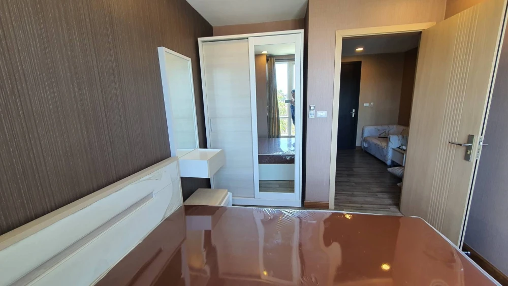 Condo for rent, The Oscar Phetkasem 58, ready to move in, furnished + 6 complete electrical appliances, good price, easy on the pocket, book now befor