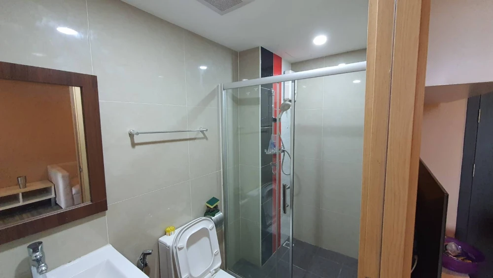 Condo for rent, The Oscar Phetkasem 58, ready to move in, furnished + 6 complete electrical appliances, good price, easy on the pocket, book now befor