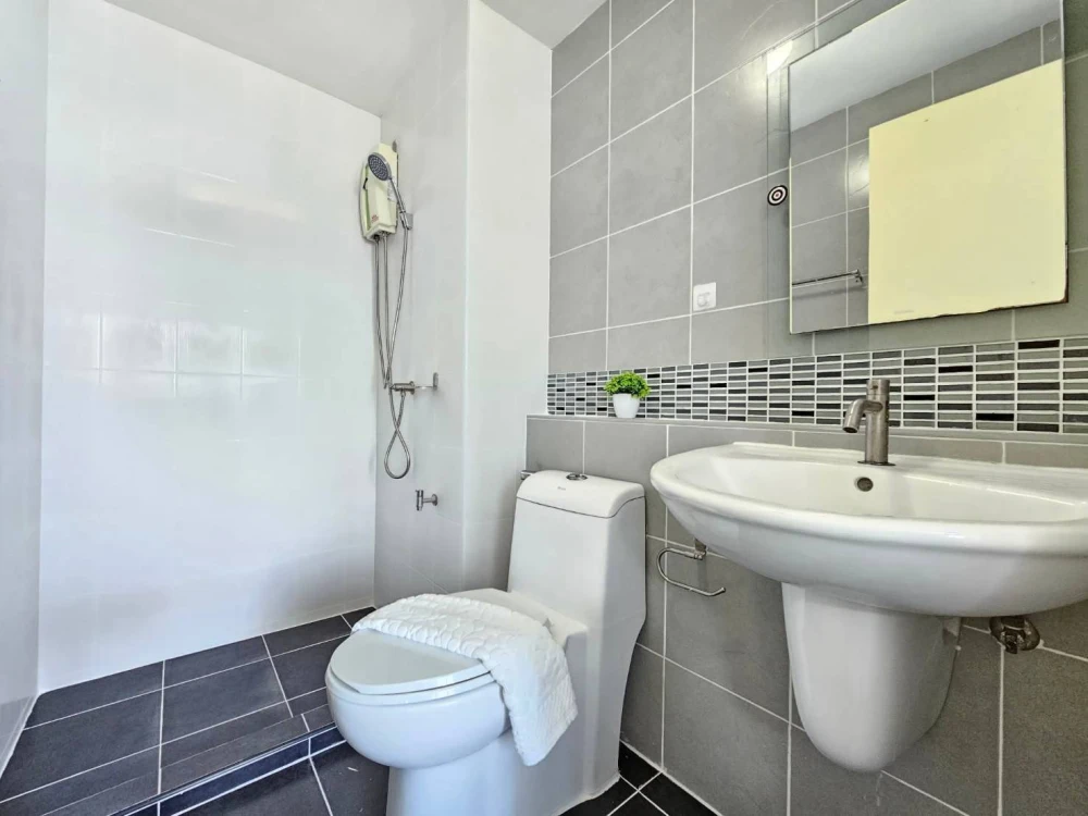 Condo for rent at D Condo Ramkhamhaeng 64, 29 sq m., fully furnished, ready to move in. Don't miss out!