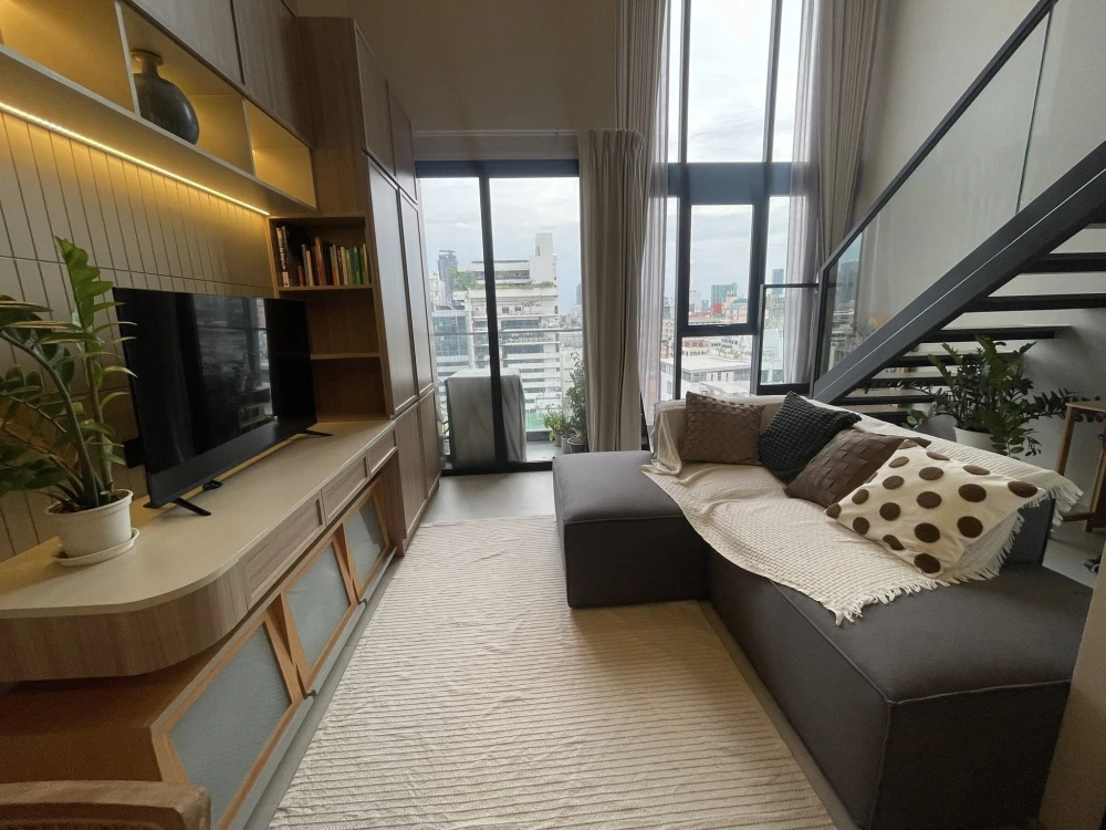 Condo for rent, Du Cooper Siam, a nice room, luxuriously decorated, spacious and comfortable. Hurry and book now!!!