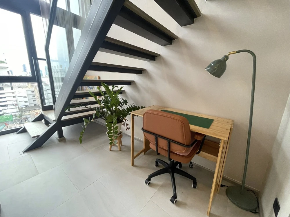 Condo for rent, Du Cooper Siam, a nice room, luxuriously decorated, spacious and comfortable. Hurry and book now!!!