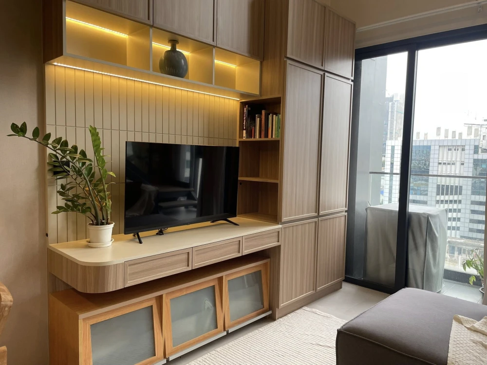 Condo for rent, Du Cooper Siam, a nice room, luxuriously decorated, spacious and comfortable. Hurry and book now!!!