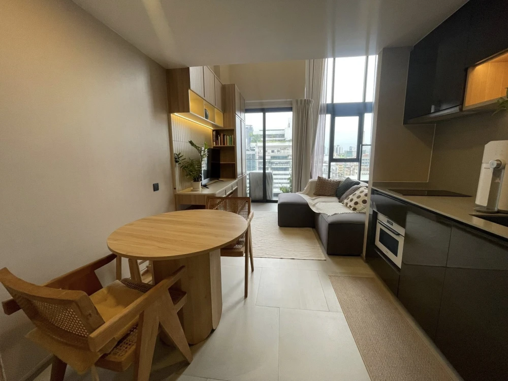 Condo for rent, Du Cooper Siam, a nice room, luxuriously decorated, spacious and comfortable. Hurry and book now!!!