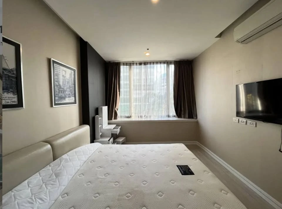 Condo for rent, TC Green Rama 9, ready to move in, furnished + complete electrical appliances, hurry and book now+++