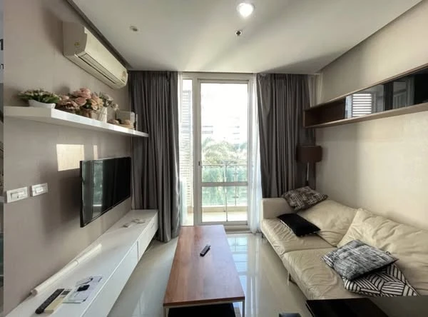 Condo for rent, TC Green Rama 9, ready to move in, furnished + complete electrical appliances, hurry and book now+++