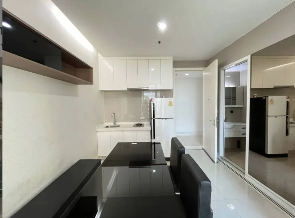 Condo for rent, TC Green Rama 9, ready to move in, furnished + complete electrical appliances, hurry and book now+++