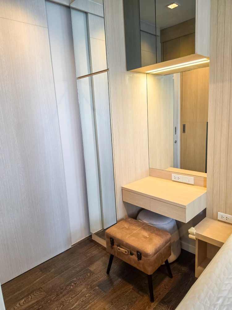 Condo for rent, Nara Nine, high floor, beautiful view, fully furnished. Hurry and grab it.