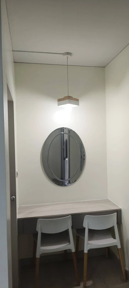 For rent!! Niche ID Pakkret Station Condo, 9th floor, corner room, beautiful room, good location, convenient transportation, don't miss it!!