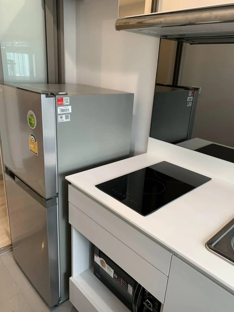 Condo for rent, Niche Pride Tao Poon, ready to move in, complete with furniture and electrical appliances. If you don't reserve, you'll regret it.