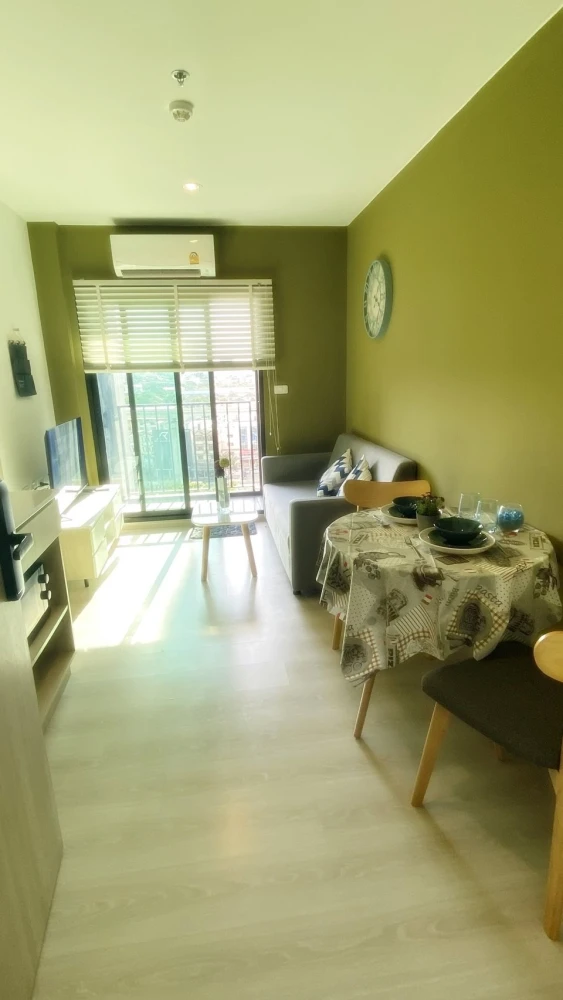 For rent!! Condo New Noble Srinakarin-Lasalle, beautiful room, pool view, fully furnished, ready to move in, don't miss it!!