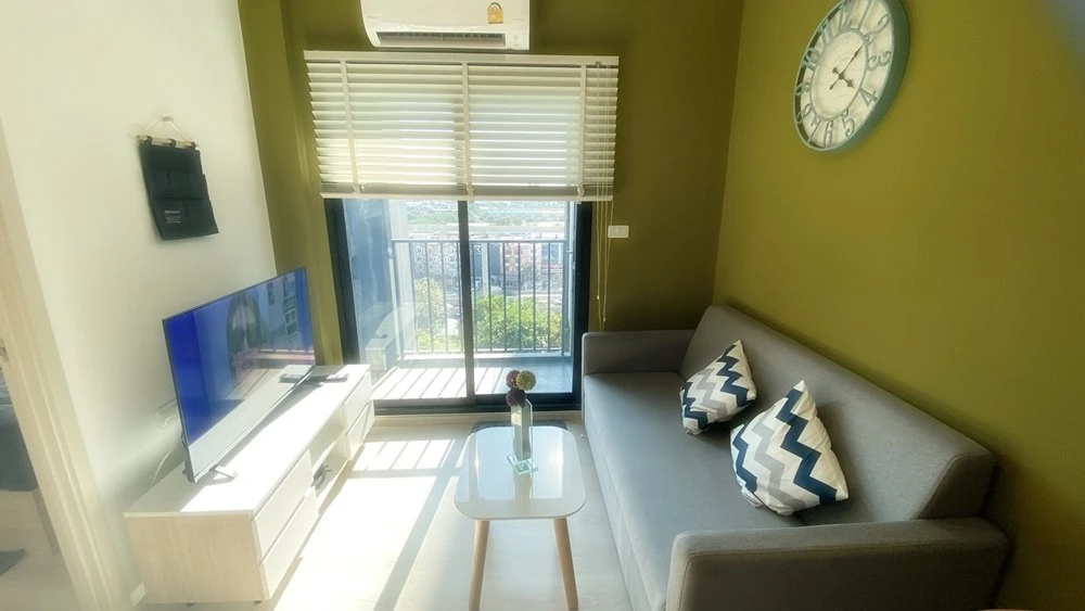 For rent!! Condo New Noble Srinakarin-Lasalle, beautiful room, pool view, fully furnished, ready to move in, don't miss it!!
