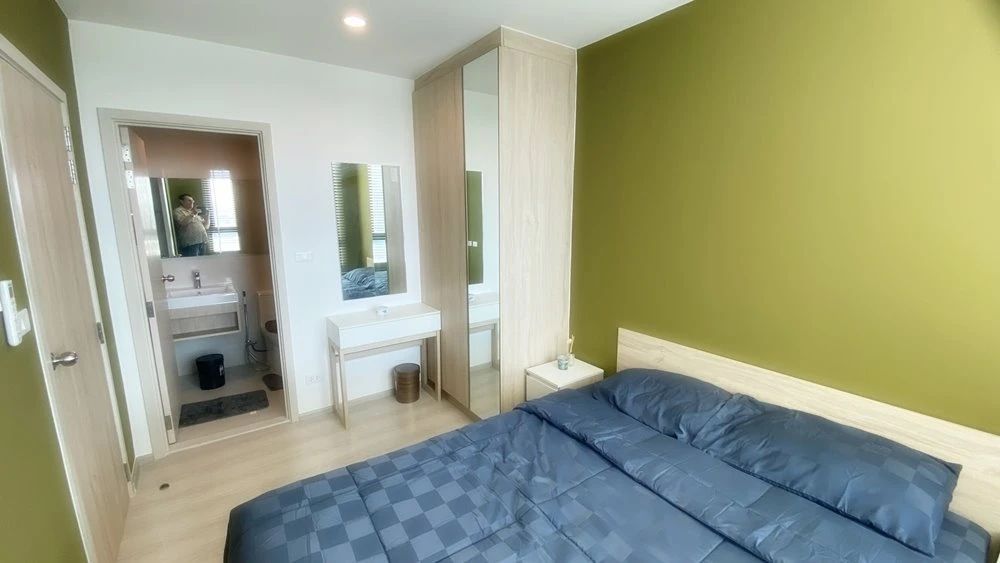 For rent!! Condo New Noble Srinakarin-Lasalle, beautiful room, pool view, fully furnished, ready to move in, don't miss it!!