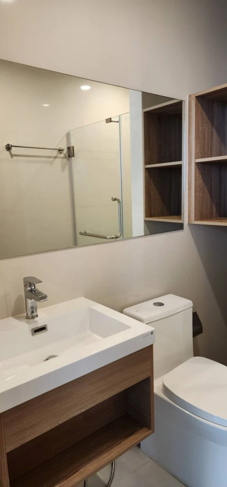 Condo for rent, New Noble Fai Chai - Wang Lang, studio room, 15th floor, high view, not too expensive, complete in one place.