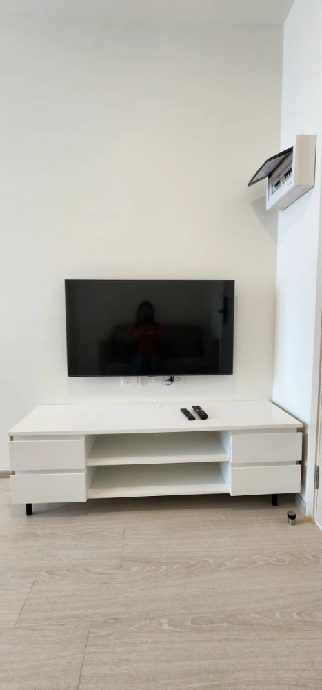 Condo for rent, New Noble Fai Chai - Wang Lang, studio room, 15th floor, high view, not too expensive, complete in one place.