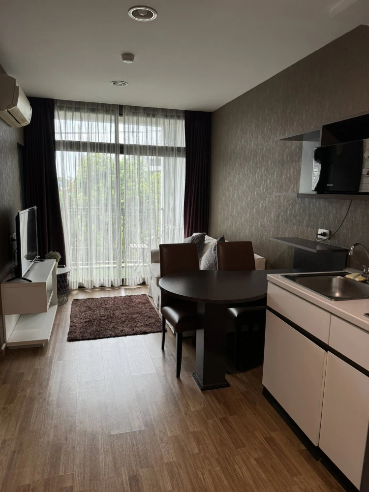 Condo for rent, Baan Nawathara, nice room, fully furnished + complete electrical appliances. Reserve now before it's too late!!
