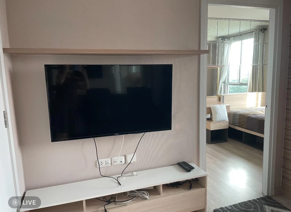 Condo for rent, Plum Chokchai 4, ready to move in, fully furnished, affordable price, hurry and reserve now before it's gone.