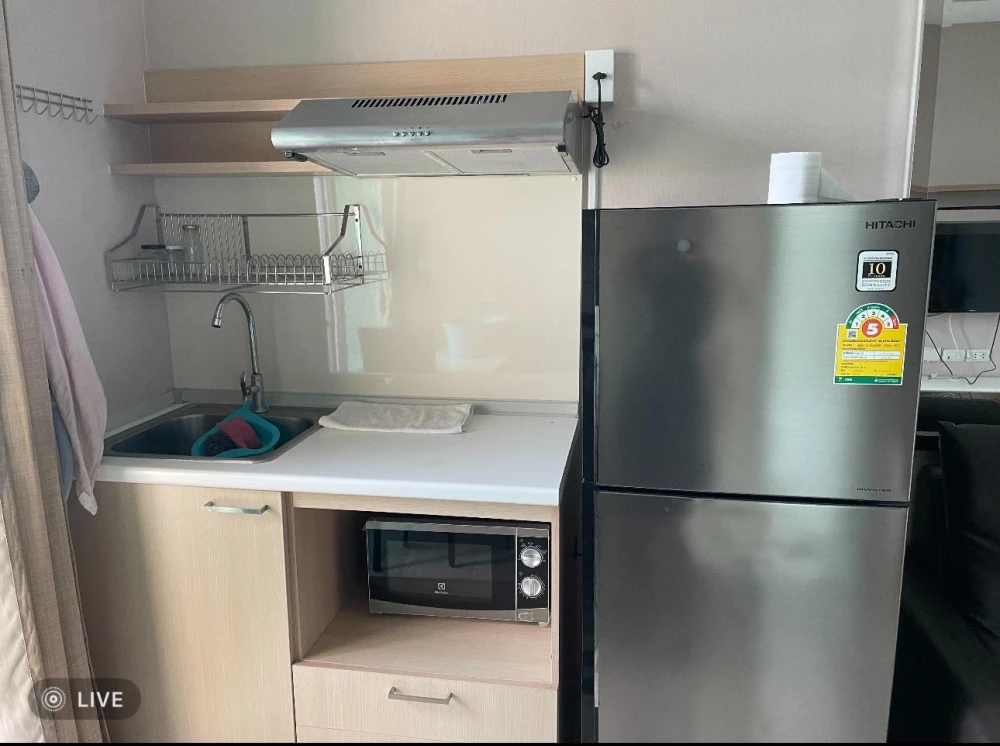 Condo for rent, Plum Chokchai 4, ready to move in, fully furnished, affordable price, hurry and reserve now before it's gone.