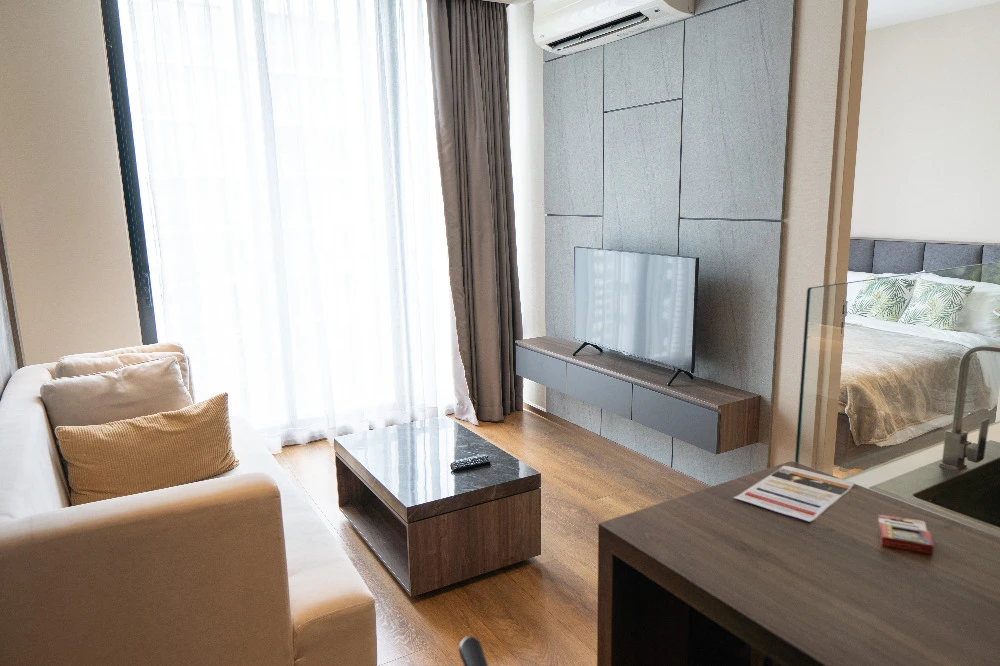 For rent!! Condo Park 24 Origin Phrom Phong, a condo in the city center, 24th floor, full facilities, ready to move in, book now!!