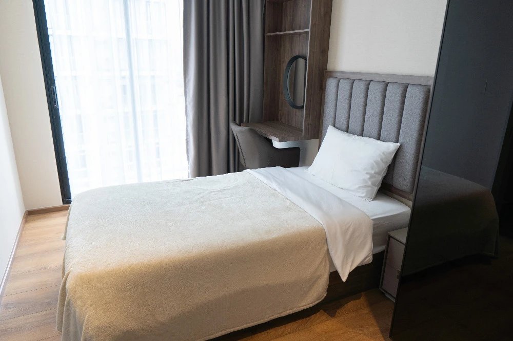 For rent!! Condo Park 24 Origin Phrom Phong, a condo in the city center, 24th floor, full facilities, ready to move in, book now!!