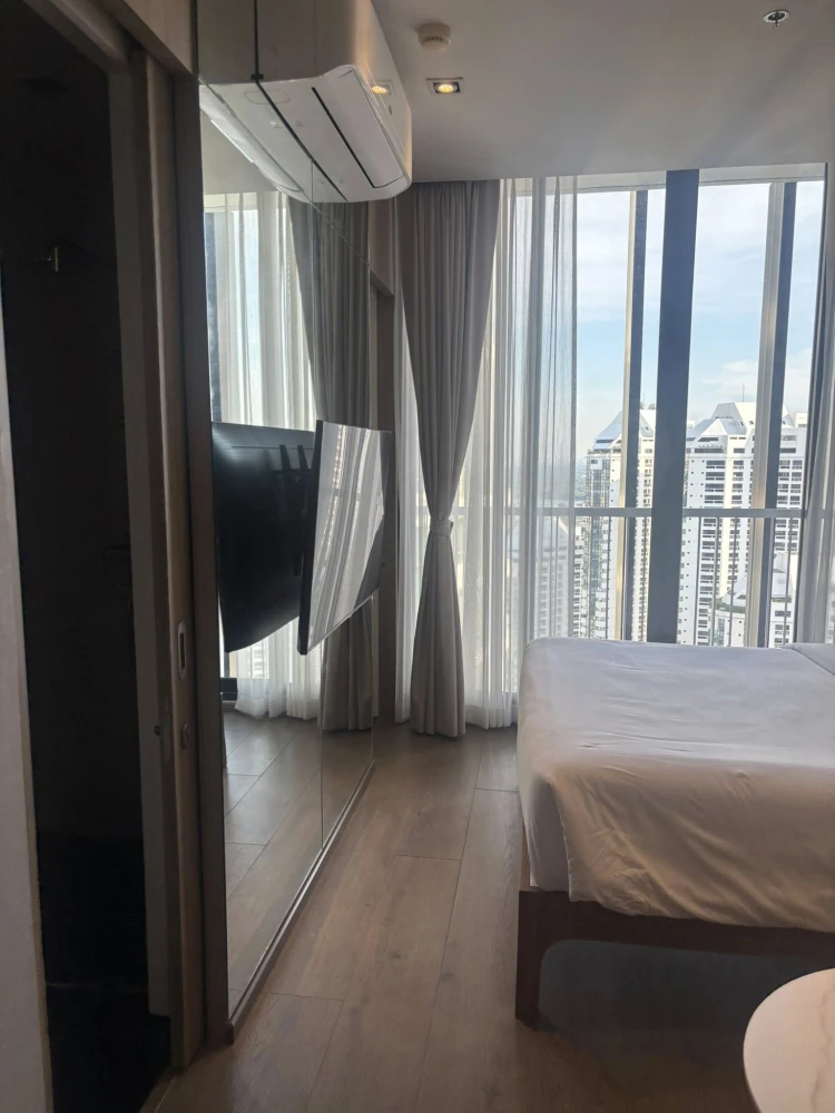 For rent!! Condo Park 24 Origin Phrom Phong, 22nd floor, Building 5, fully furnished, convenient transportation, good price, don't miss it!!