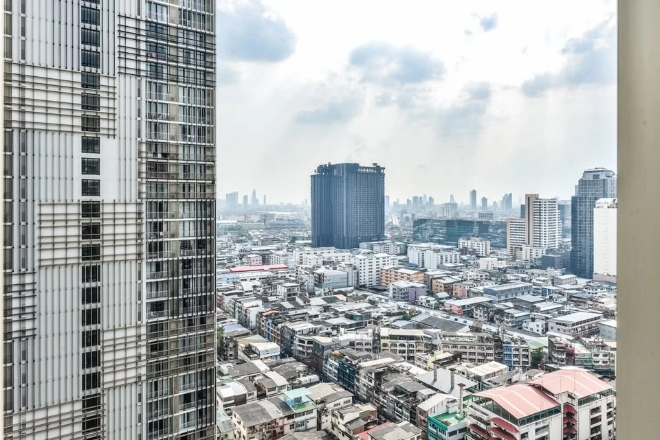 Condo for rent, Park 24 Origin Phrom Phong, high floor, great breeze, electrical appliances + furniture, ready to move in