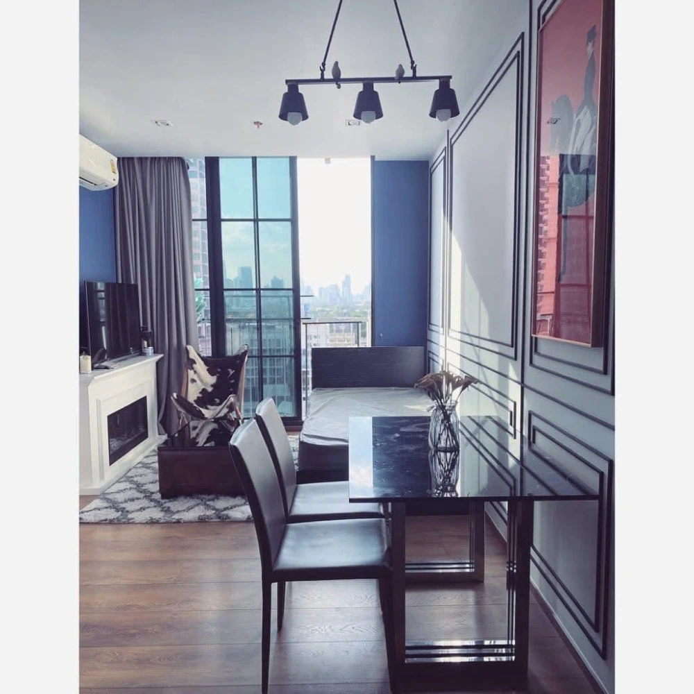 Condo for rent, Park 24 Origin Phrom Phong, beautifully decorated room, usable area, must hurry to reserve now.