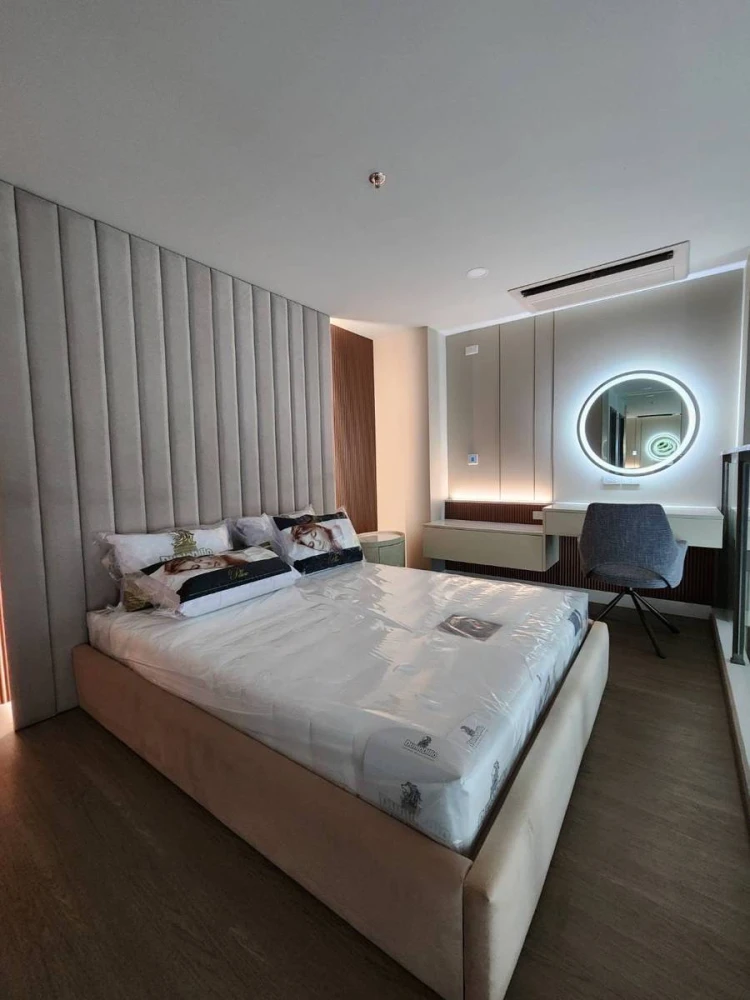 For rent!! Condo Park Origin Chula Samyan, 19th floor, beautiful room with full facilities, hurry up and book now!!