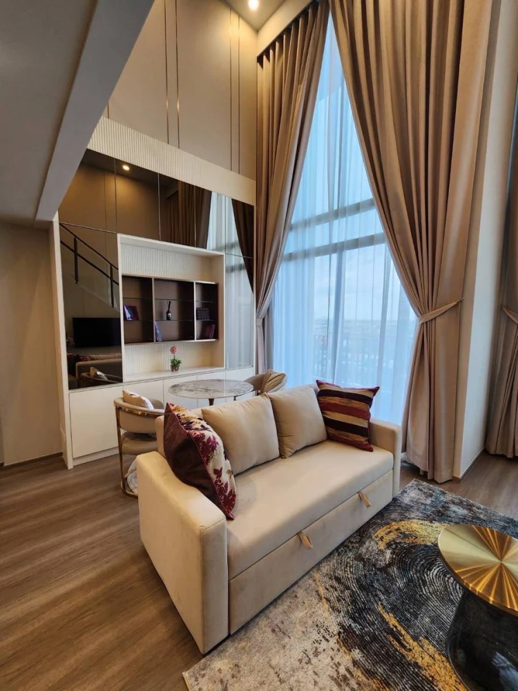 For rent!! Condo Park Origin Chula Samyan, 19th floor, beautiful room with full facilities, hurry up and book now!!