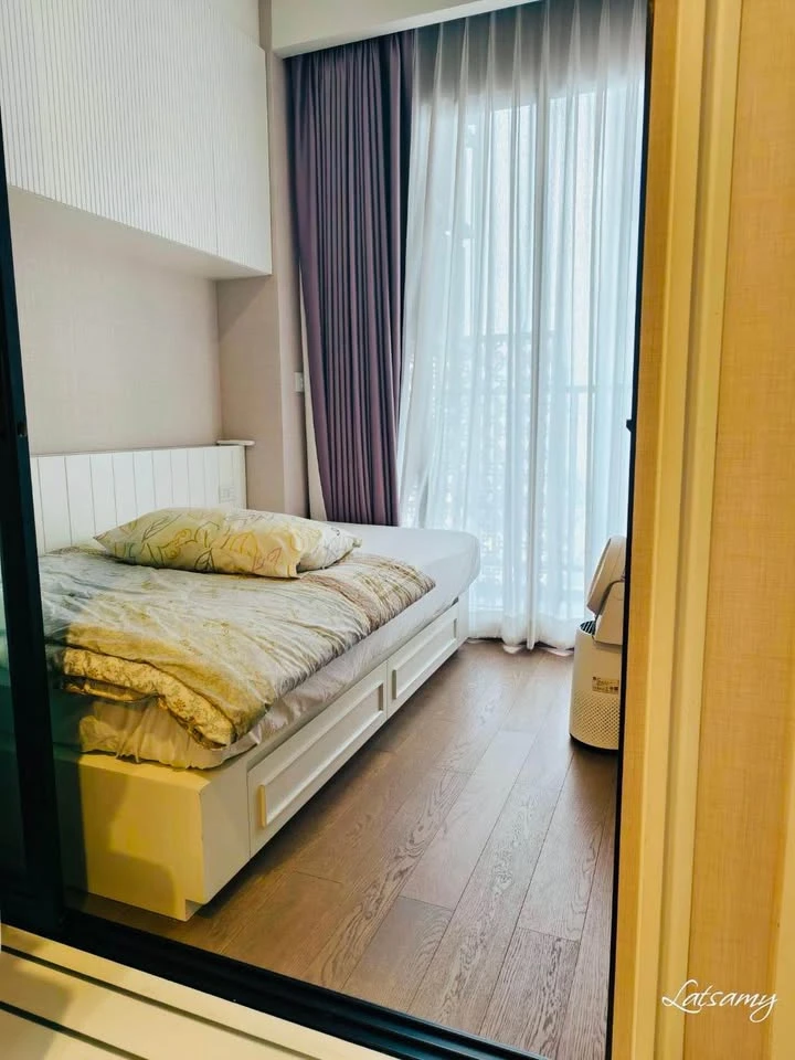 For rent!! Condo Park Origin Phayathai, a new condo in the midst of nature, easy to travel, near the BTS!!
