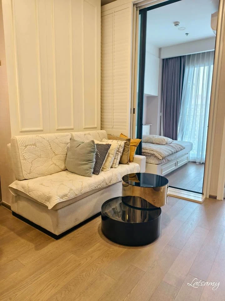 For rent!! Condo Park Origin Phayathai, a new condo in the midst of nature, easy to travel, near the BTS!!